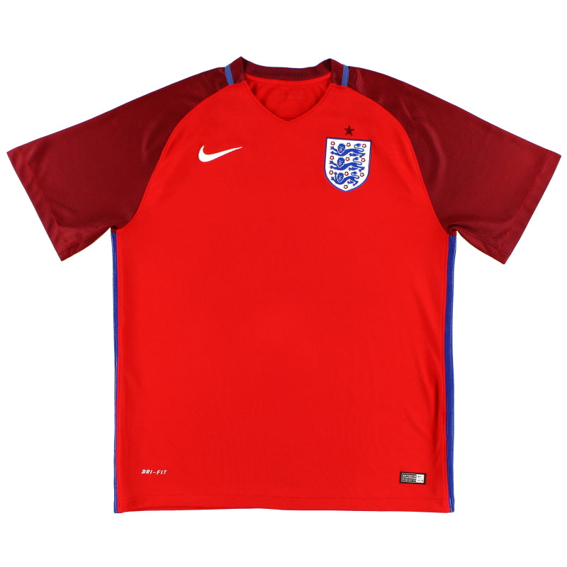 2016-17 England Away Shirt L Football Shirt