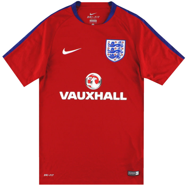 2016-17 England Nike Training Shirt S Training Shirt