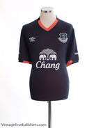 2016-17 Everton Away Shirt *Mint* XL Football Shirt