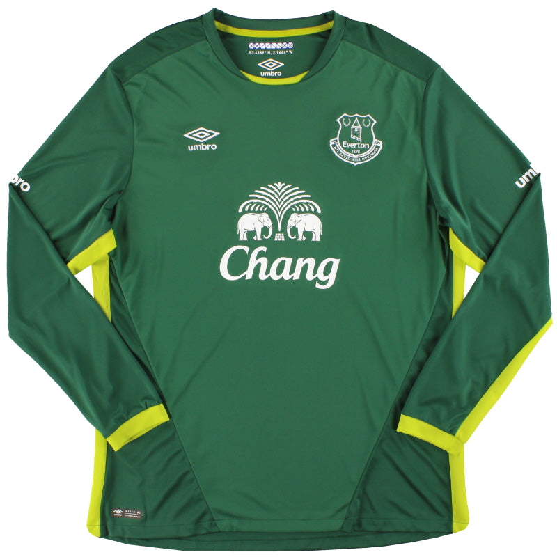2016-17 Everton Umbro Goalkeeper Shirt XXL Football Shirt