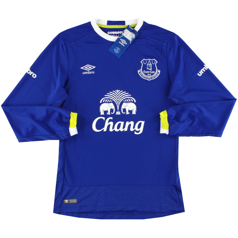 2016-17 Everton Umbro Home Shirt *w/tags* L/S S Football Shirt