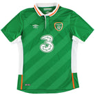 2016-17 Ireland Umbro Home Shirt S Football Shirt