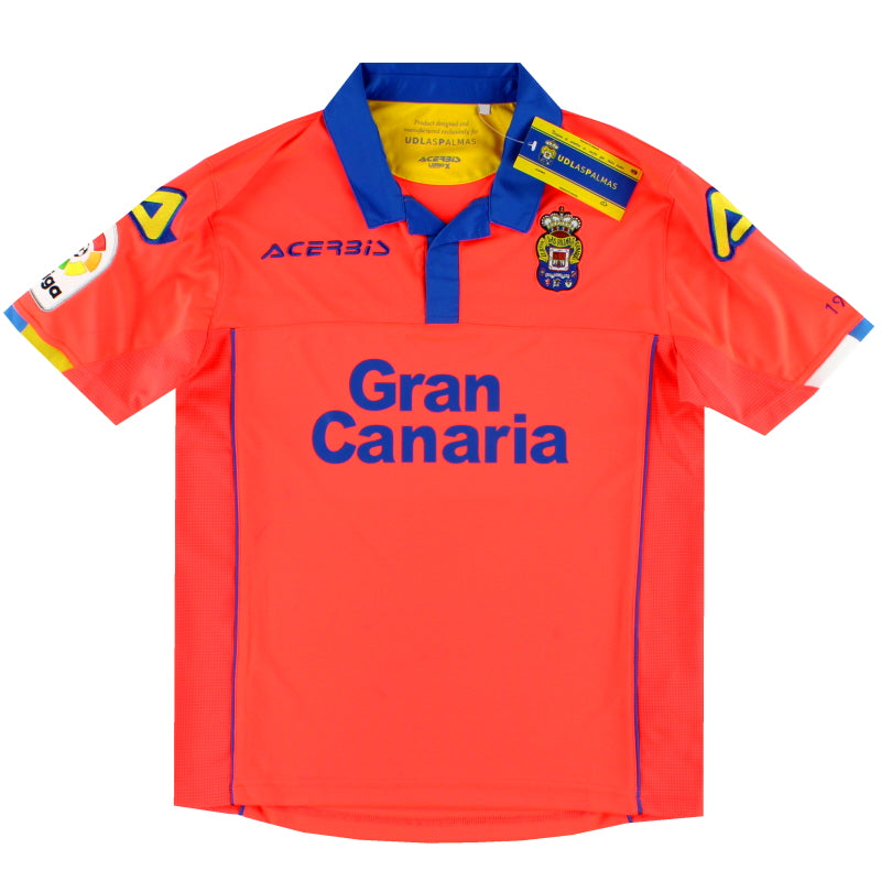 2016-17 Las Palmas Acerbis Away Shirt *w/tags* 4XL  Football Shirt