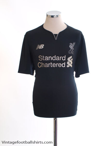 2016-17 Liverpool Away Shirt L Football Shirt