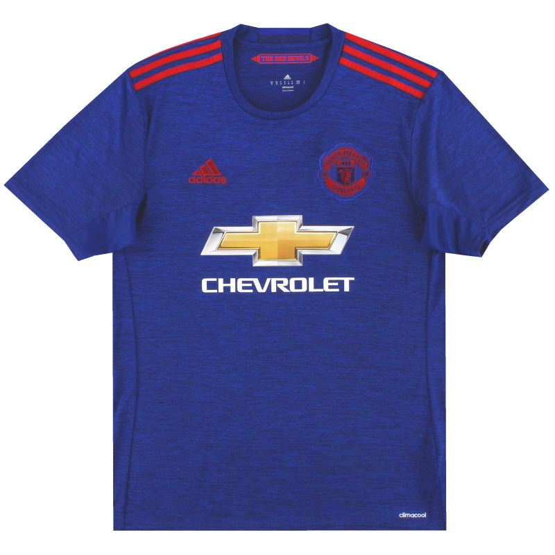2016-17 Manchester United adidas Away Shirt *Mint* M Football Shirt