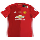 2016-17 Manchester United 'EFL Cup Final' Home Shirt Ibrahimovic #9 *w/tags* XL Football Shirt