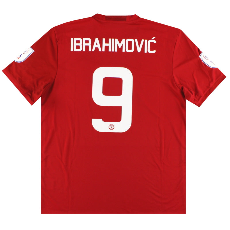 2016-17 Manchester United 'EFL Cup Final' Home Shirt Ibrahimovic