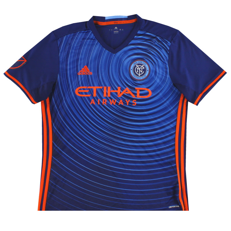 2016-17 New York City FC adidas Away Shirt L Football Shirt