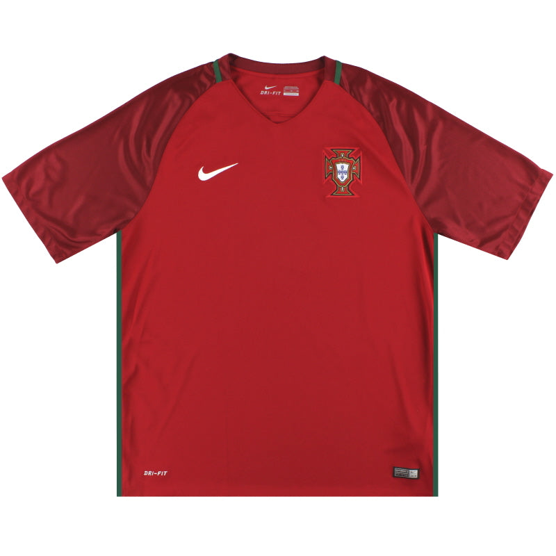 2016-17 Portugal Nike Home Shirt *Mint* XL Football Shirt