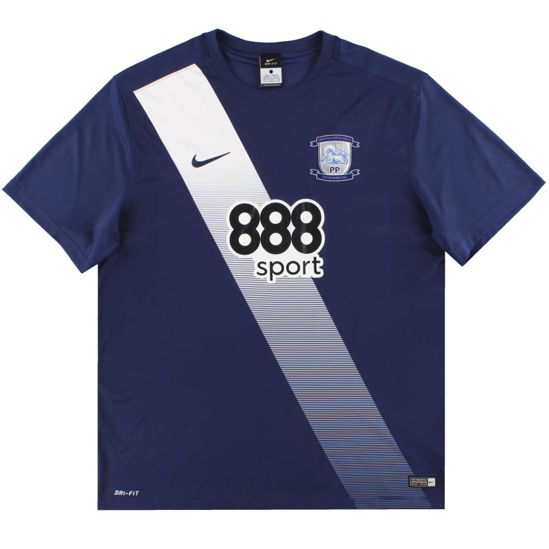 2016-17 Preston Nike Away Shirt XL Football Shirt