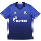 2016-17 Schalke adidas Home Shirt *Mint* L Football Shirt