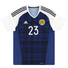 2016-17 Scotland adidas Player Issue Home Shirt #23 L Football Shirt