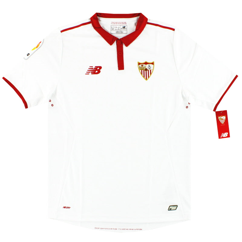 2016-17 Sevilla New Balance Home Shirt *w/tags* M Football Shirt