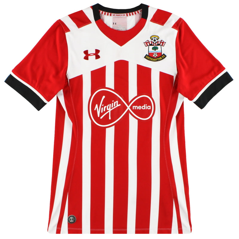 2016-17 Southampton Under Armour Home Shirt S  Football Shirt