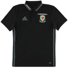 2016-17 Wales adidas Player Issue Polo Shirt *Mint* S Polo Shirt
