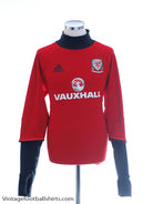 2016-17 Wales adidas Training Top *Mint* L Football Shirt
