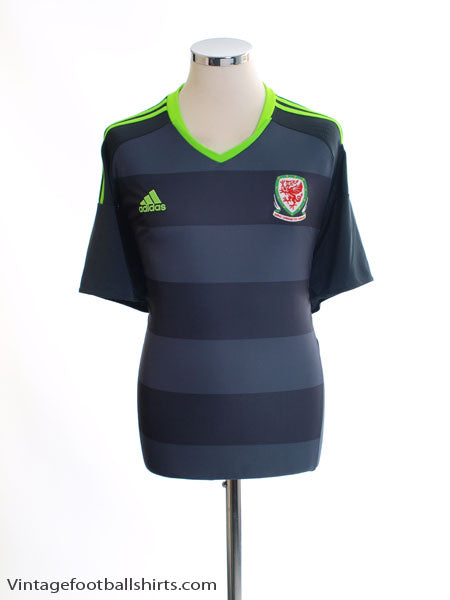 2016-17 Wales Away Shirt *Mint* XL Football Shirt