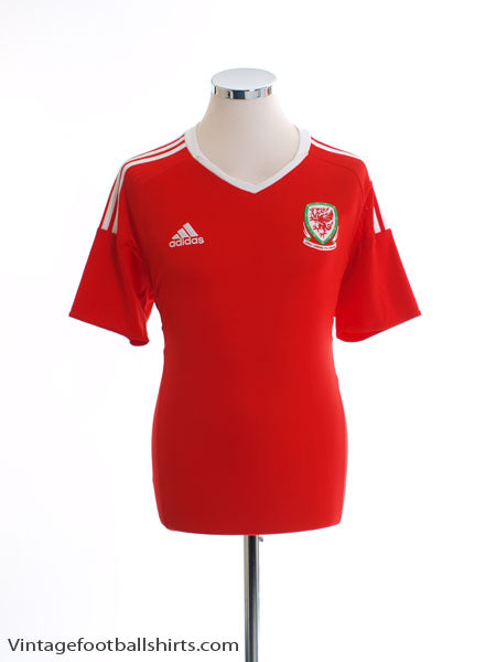 2016-17 Wales Home Shirt *As New* M Football Shirt