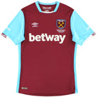 2016-17 West Ham Umbro Home Shirt *As New* XL Football Shirt