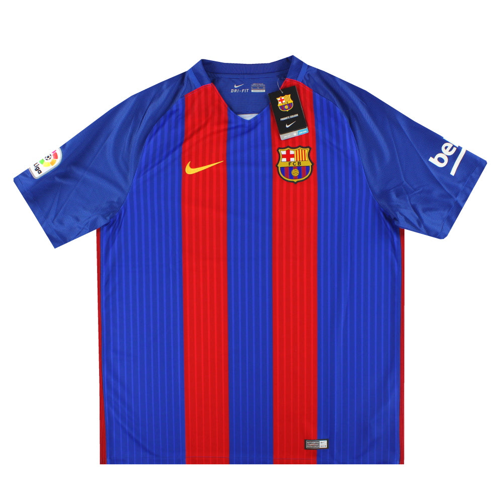 2016-17 Barcelona Nike Home Shirt *w/tags* XL 777029-481 | Vintage