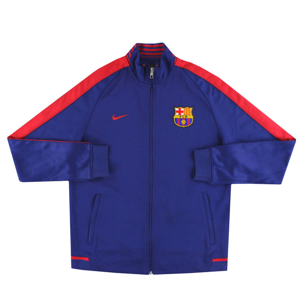 2016-17 Barcelona Nike Track Jacket L 419898-486 | Vintage