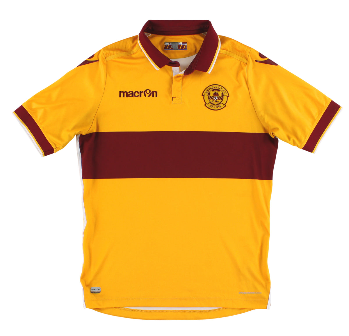 2016-17 Motherwell Macron Home Shirt