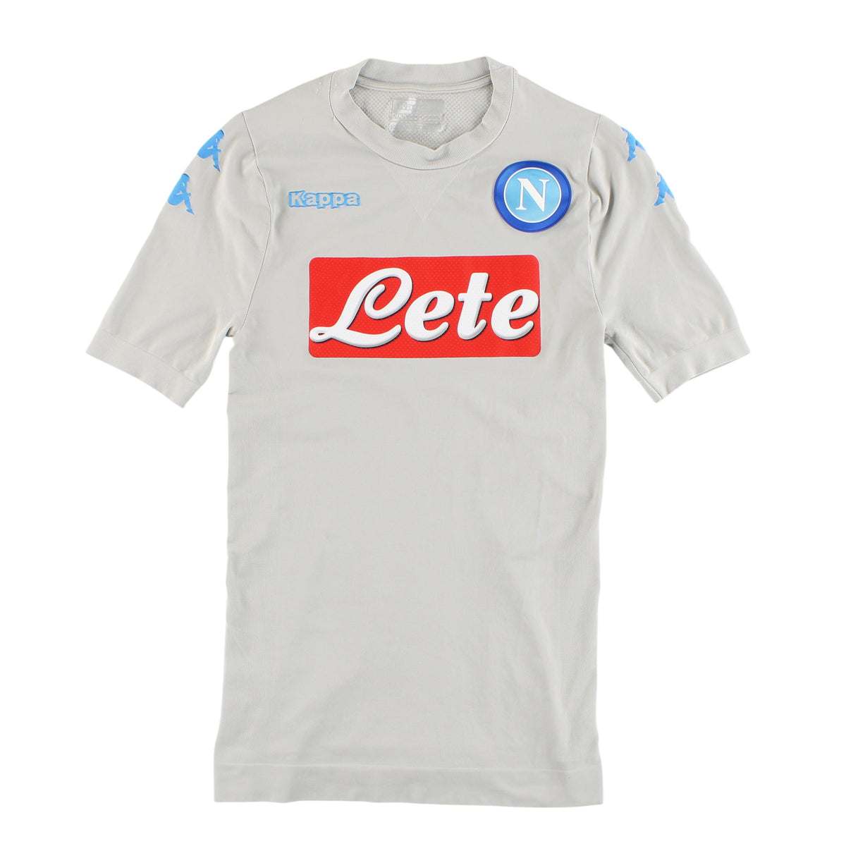 2016-17 Napoli Kappa European Fourth Authentic Kombat Fit Shirt