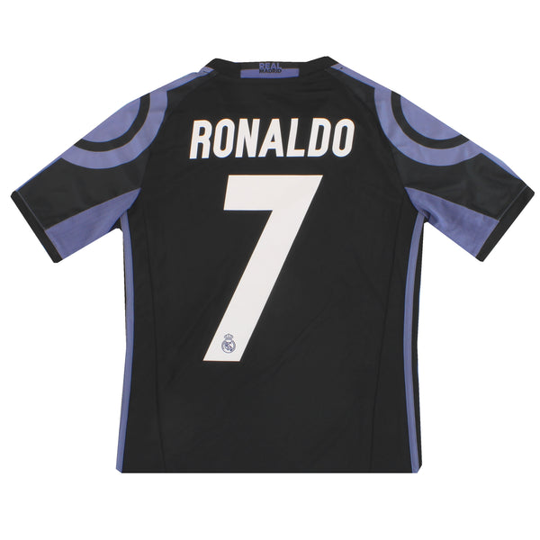 2016-17 Real Madrid adidas Third Shirt Ronaldo #7 *w/tags* M.Boys