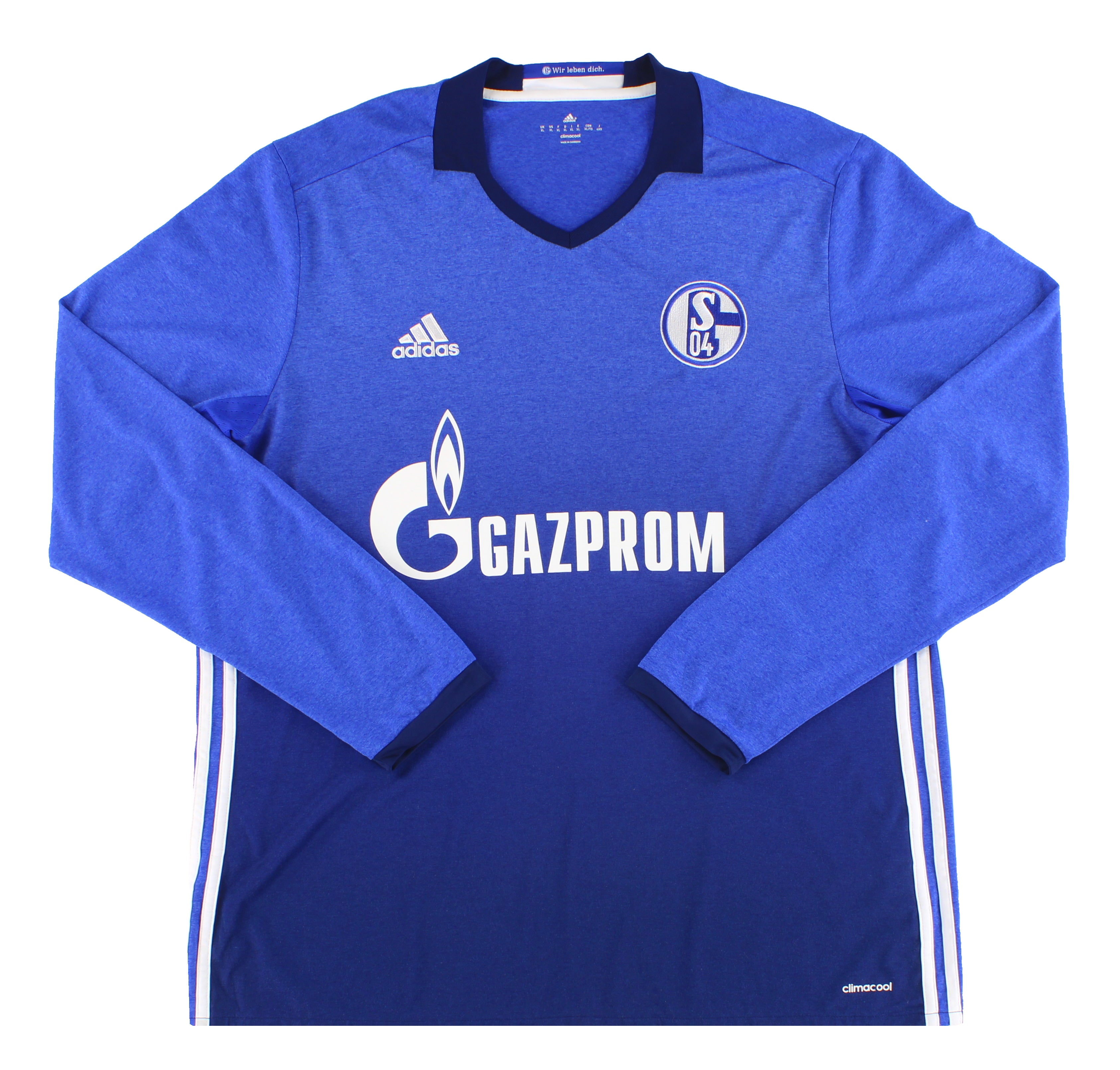 2016-17 Schalke adidas Home Shirt L/S XL