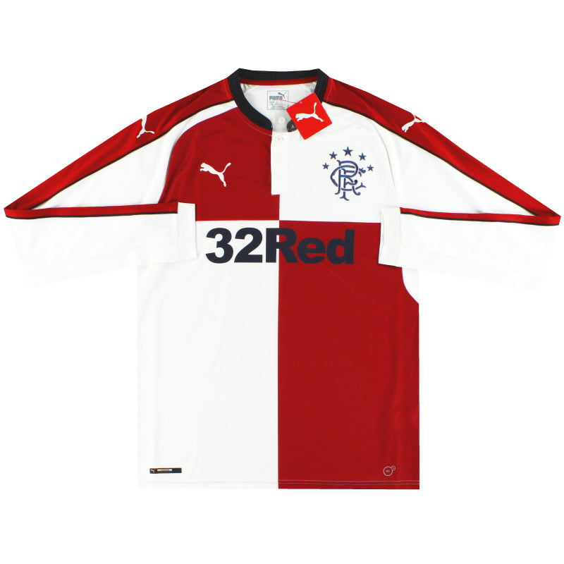 2016-18 Rangers Puma Away Shirt  L/S *w/tags* L Football Shirt