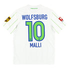 2016-18 Wolfsburg Away Shirt Malli #10 M Football Shirt