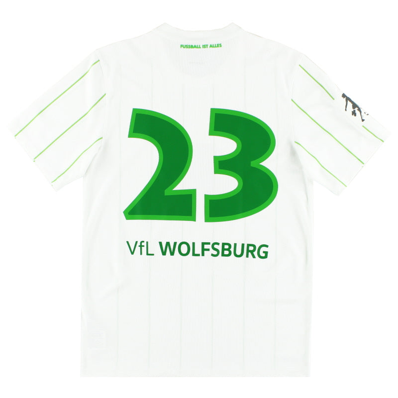 2016-18 Wolfsburg Match Issue Away Shirt #23 S Football Shirt