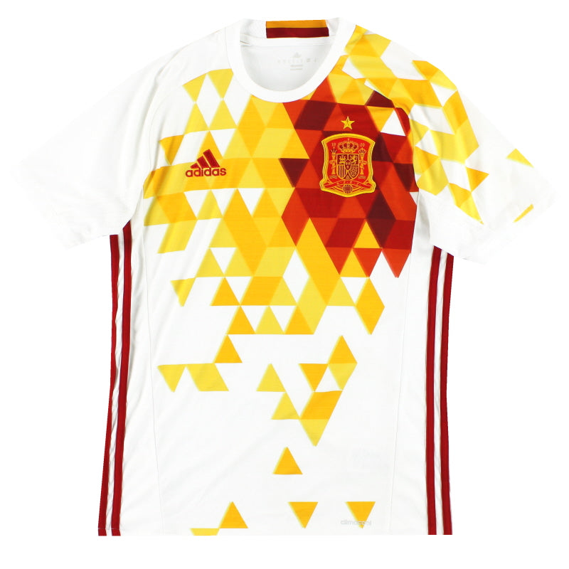 2016 Spain adidas Away Shirt M Football Shirt