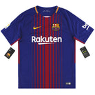 2017-18 Barcelona Nike Home Shirt *w/tags* S Football Shirt