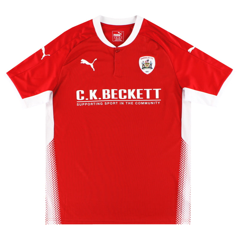2017-18 Barnsley Puma Home Shirt *As New*  Football Shirt