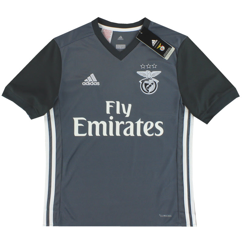 2017-18 Benfica adidas Away Shirt *w/tags* L.Boys Football Shirt
