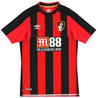2017-18 Bournemouth Umbro Home Shirt *Mint* S Football Shirt