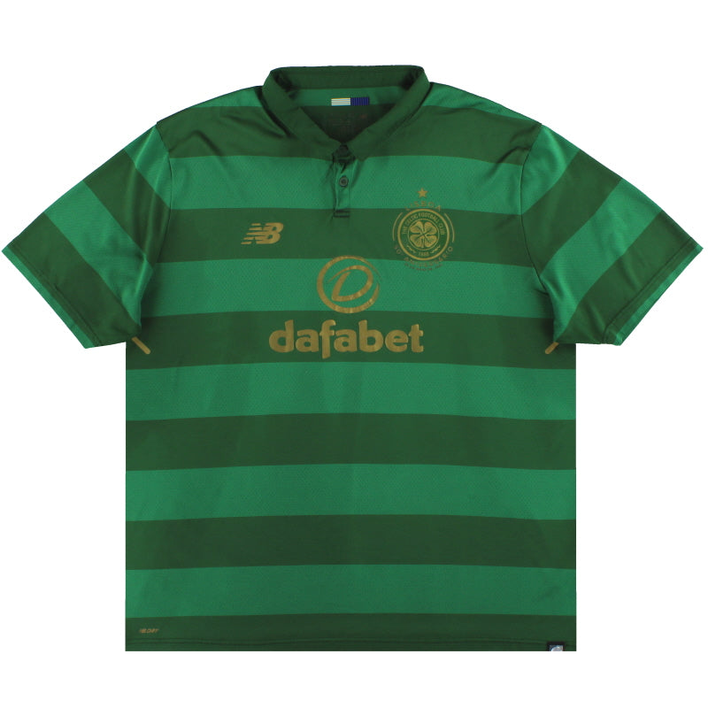 2017-18 Celtic New Balance Away Shirt XXL Football Shirt