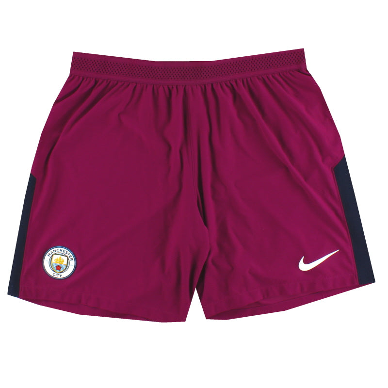 2017-18 Manchester City Nike Player Issue Away Shorts XL Football Shorts