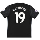 2017-18 Manchester United adidas Away Shirt Rashford #19 L Football Shirt