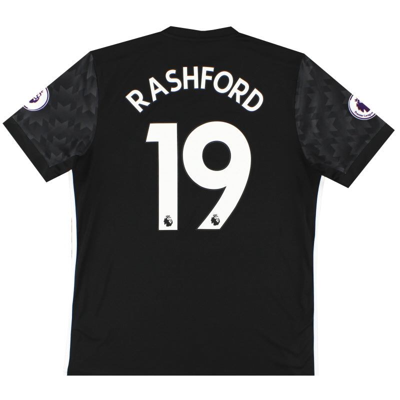2017-18 Manchester United adidas Away Shirt Rashford #19 L Football Shirt