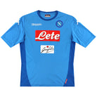 2017-18 Napoli Kappa Basic Home Shirt XXL Football Shirt