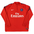 2017-18 Paris Saint-Germain Nike 1/4 Zip Training Top XL Football Shirt