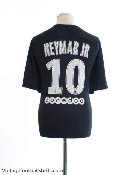 2017-18 Paris Saint-Germain Third Shirt Neymar Jr #10 *As New