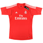 2017-18 Real Madrid adidas adizero Goalkeeper Shirt *BNIB* L Football Shirt