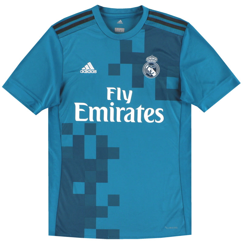 2017-18 Real Madrid adidas Third Shirt S Football Shirt