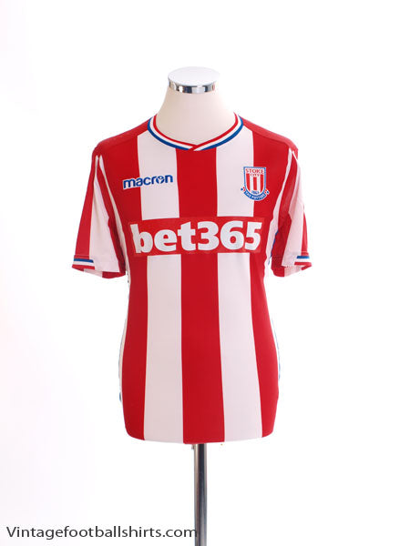 2017-18 Stoke City Home Shirt *BNIB* Football Shirt