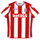 2017-18 Stoke City Macron Home Shirt *Mint* S Football Shirt