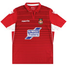 2017-18 Wrexham Macron Home Shirt XL Football Shirt