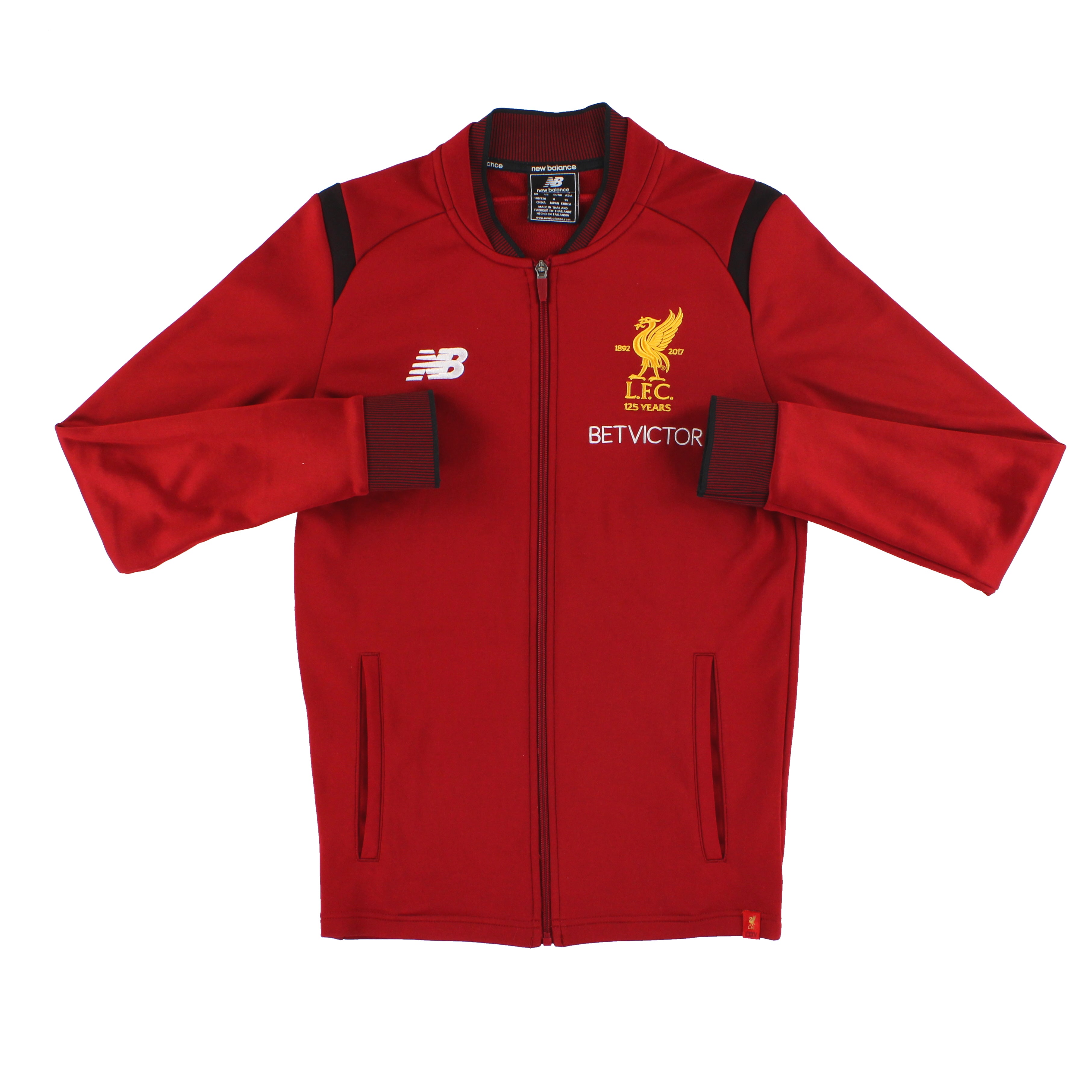 2017-18 Liverpool New Balance '125 Years' Track Jacket S MT730005